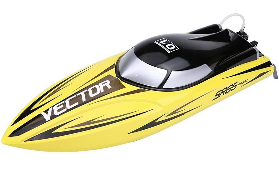 VOLANTEX RACENT VECTOR SR65CM B/LESS BOAT EU COMBO RTR YELL