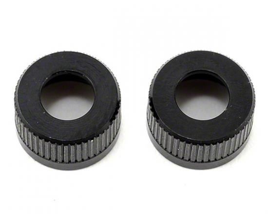 Schumacher Shock Seal Cap (Black) - Mi5 - 1pr