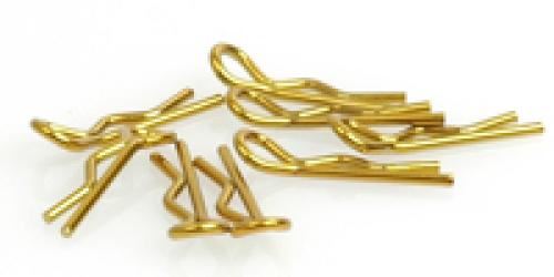 Schumacher Small Body Clip 1/10 - Gold (8)