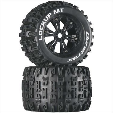 DURATRAX Lockup MT 3.8" Mounted Black (2)