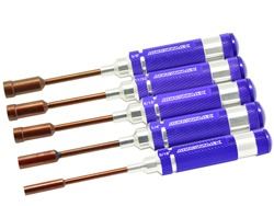 Arrowmax Nut Driver Set 3/16; 1/4; 5/16; 11/32 & 3/8 x 100m