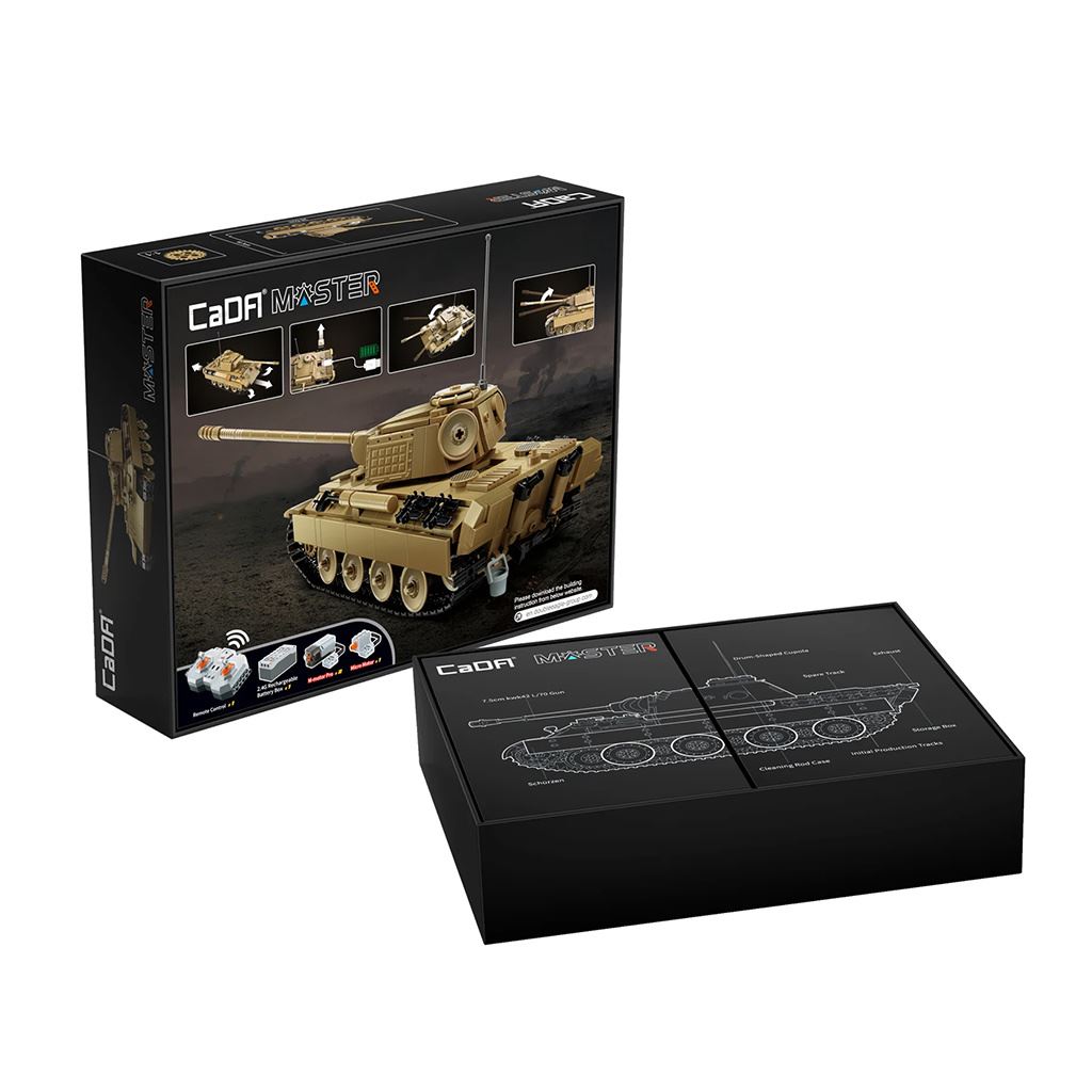 Cada Panther Tank - 907Pcs