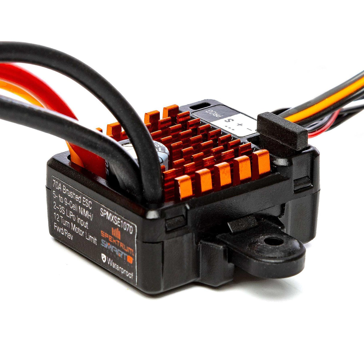 Spektrum Firma 70A Brushed Smart Waterproof ESC, 2S-3S: IC3