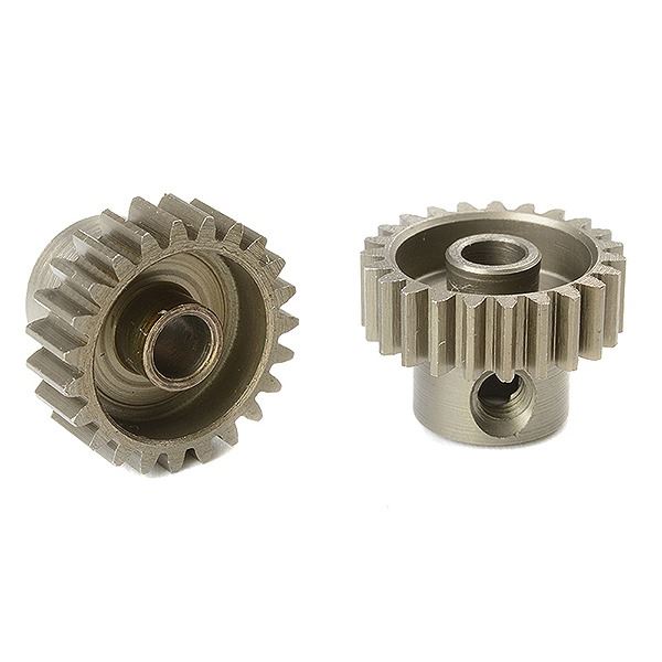 Corally 48 Dp Pinion Short Hardened Steel 23 Teeth Shaft Dia. 3.17mm