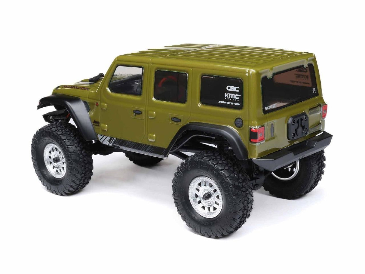 Axial SCX24 Jeep Wrangler JLU RTR, Green