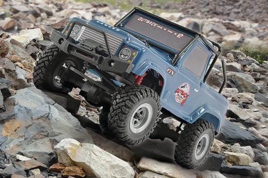 FTX Outback Mini 2.0 Ranger 1/24 Ready-To-Run Dark Blue - FTX5507DB