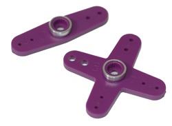 Anderson Servo Arm; JR1/2 Purple