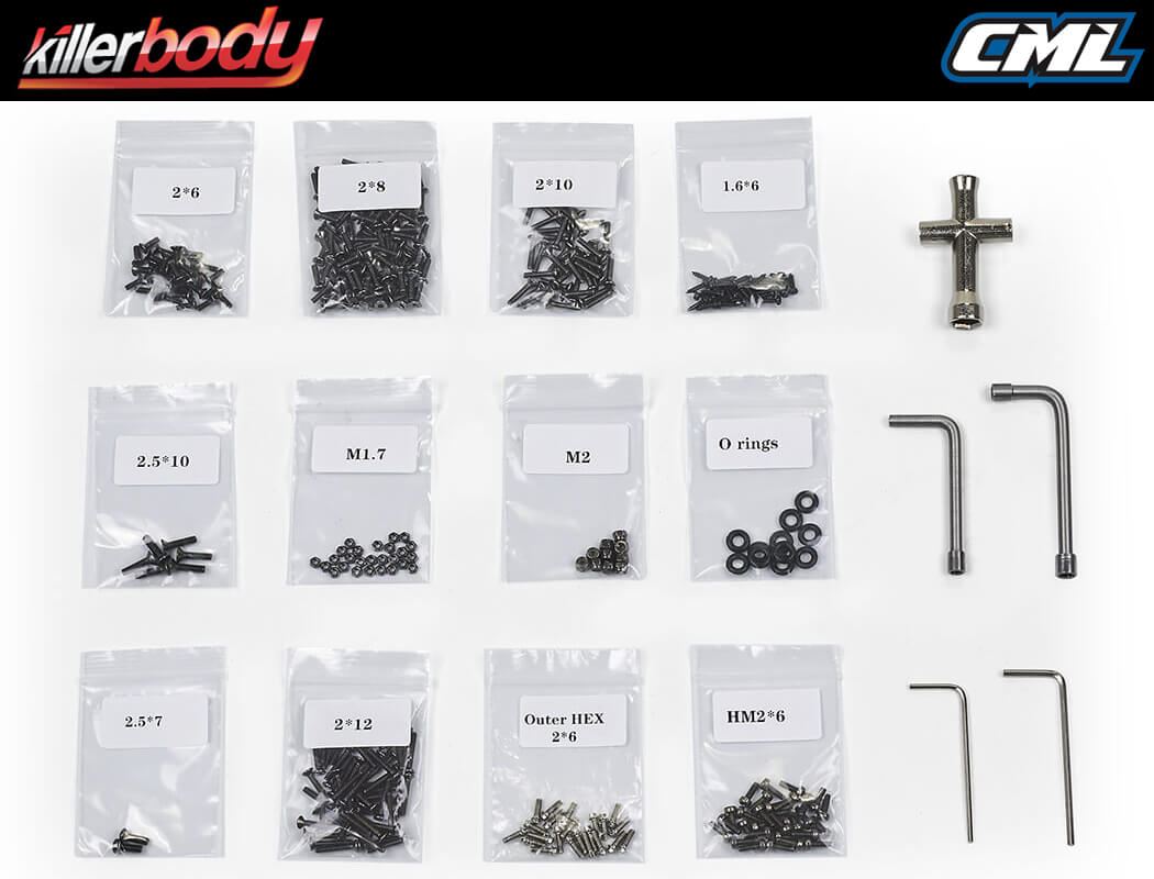 KILLERBODY MERCURY CHASSIS KIT FITS KB48765 JEEP RUBICON BODY