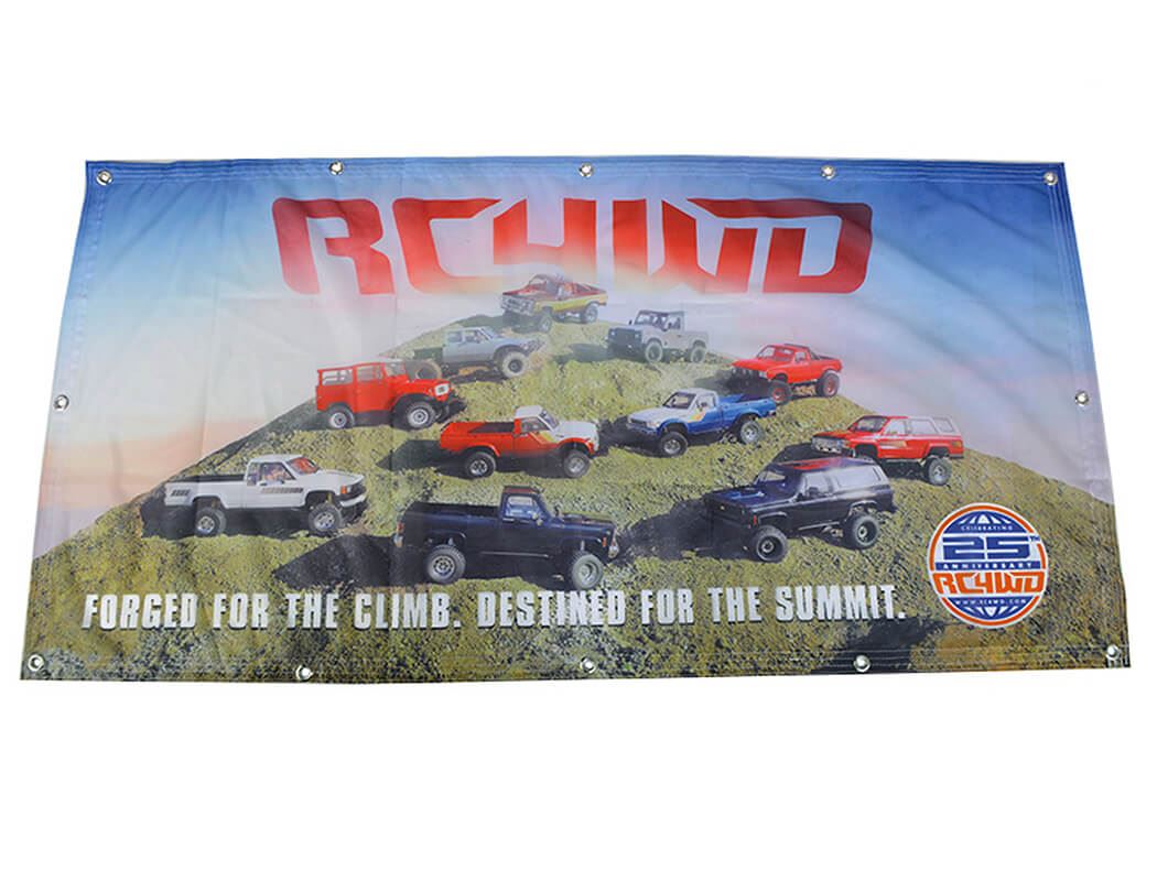Rc4Wd 2X4 Cloth Banner (Summit)