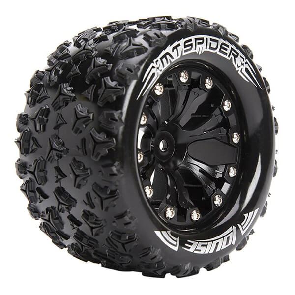 LOUISE RC MT-SPIDER 1/10 SOFT HEX 14MM/BLACK ARRMA GRANITE