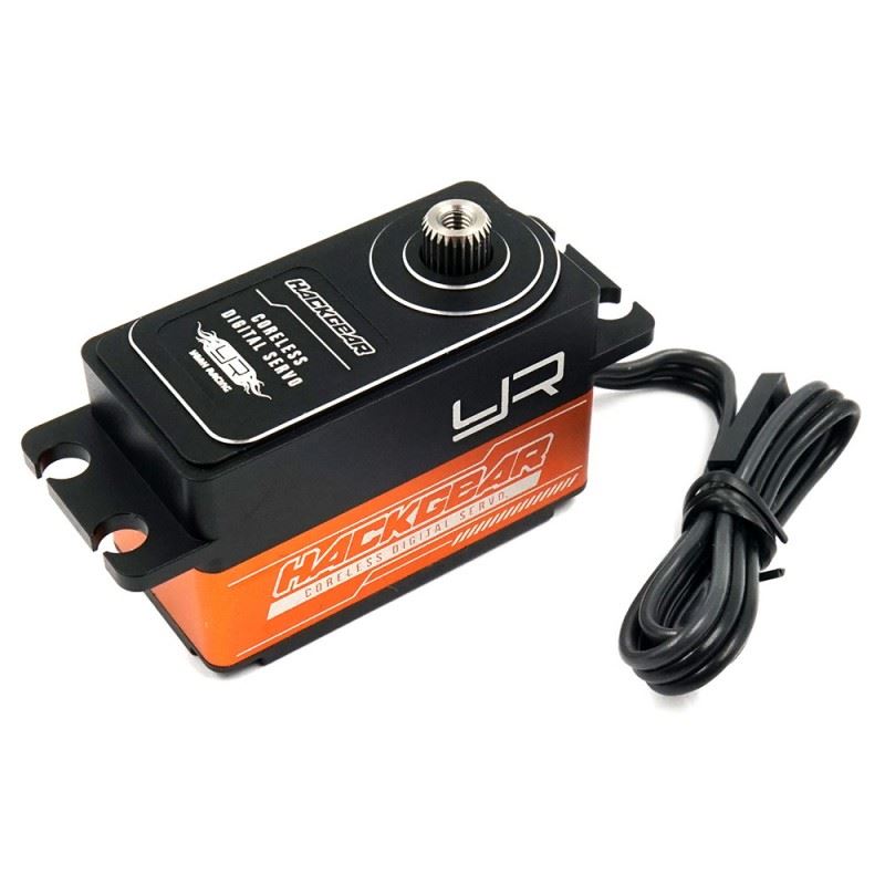 Yeah Racing Aluminum Case Low Profile Digital High Speed Coreless Servo For 1/10 RC Orange