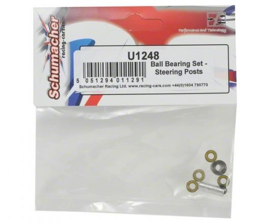 Schumacher Ball Bearing Set - Steering Post (2prs)