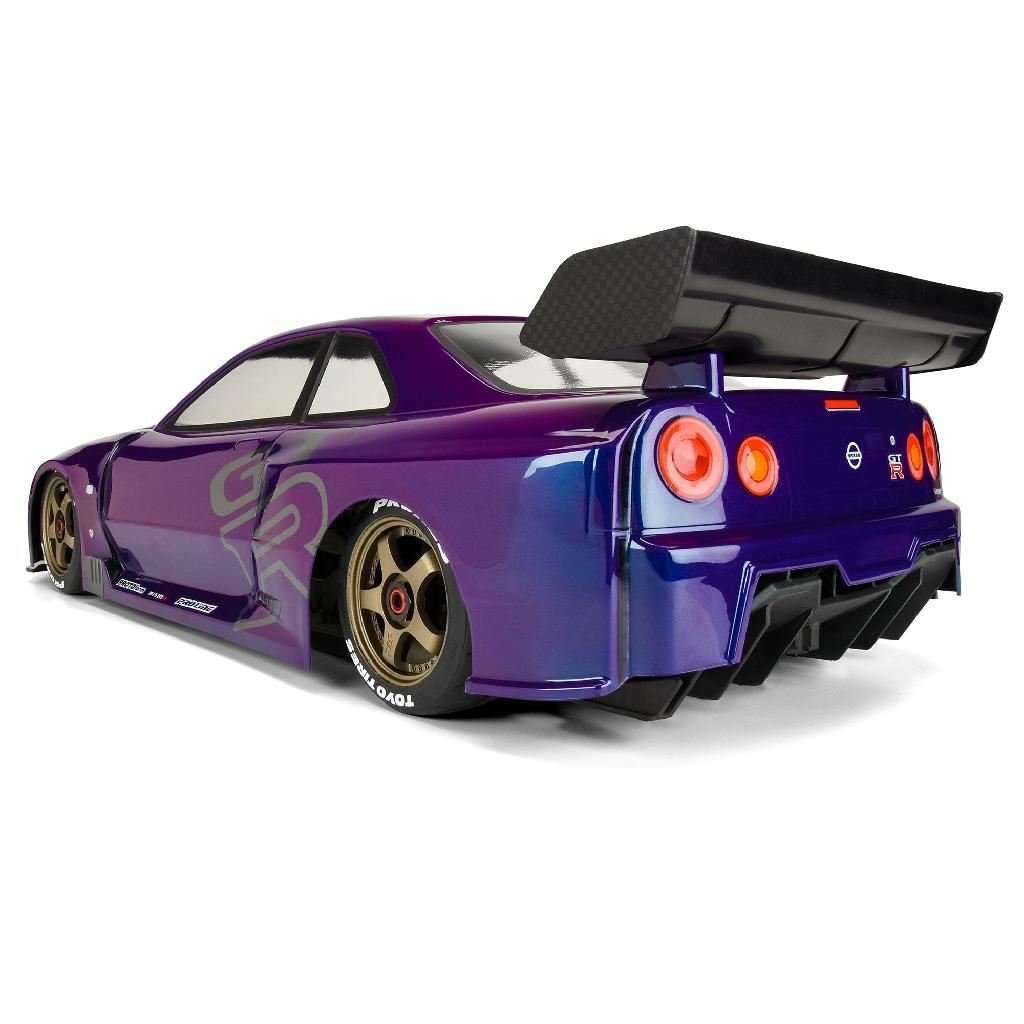 PRM 1/7 2002 Nissan Skyline GT-R R34 Clear Body: ARRMA Infractio