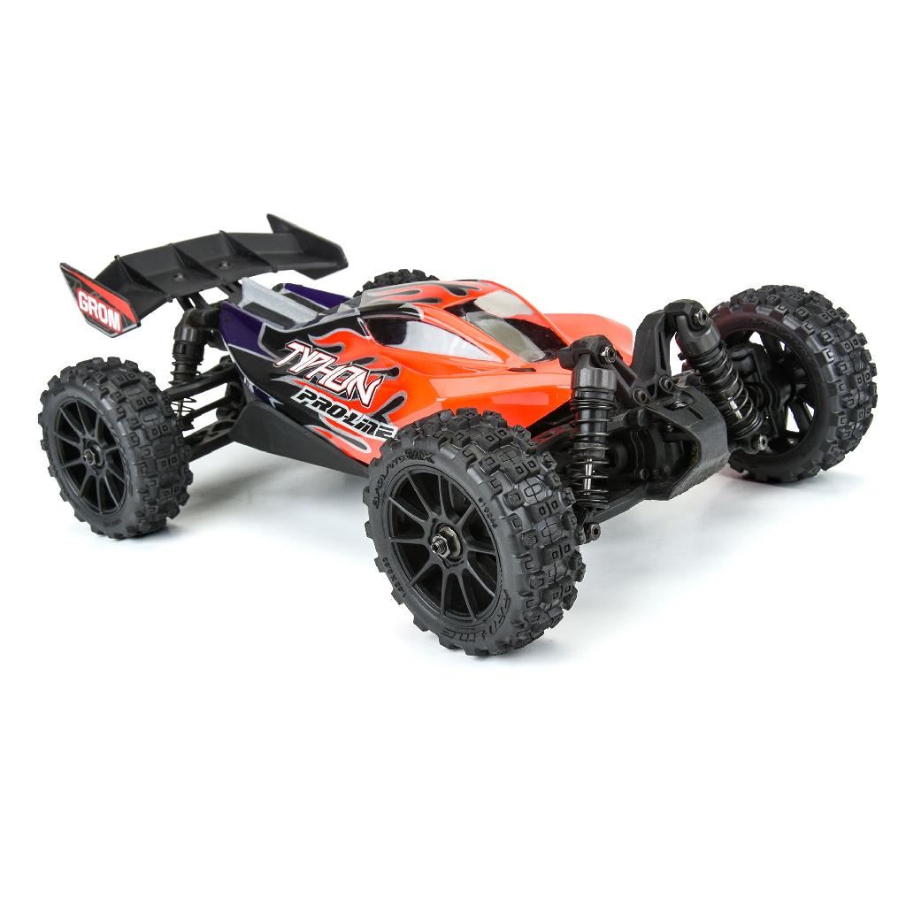 Pro Badlands Mx 1.9In Buggy Tires Mtd Mach-10 Black Wheels: Typho