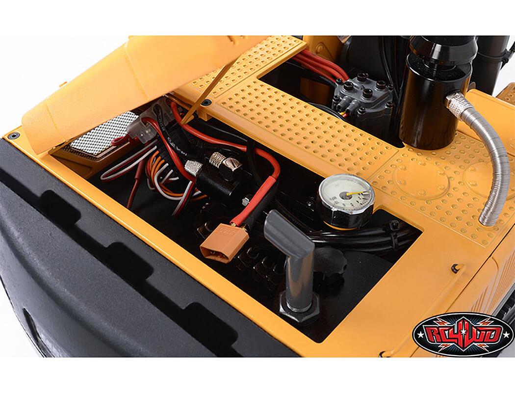 Rc4Wd 1/14 Scale Rtr Earth Digger 36 0L Hydraulic Excavator (Yellow