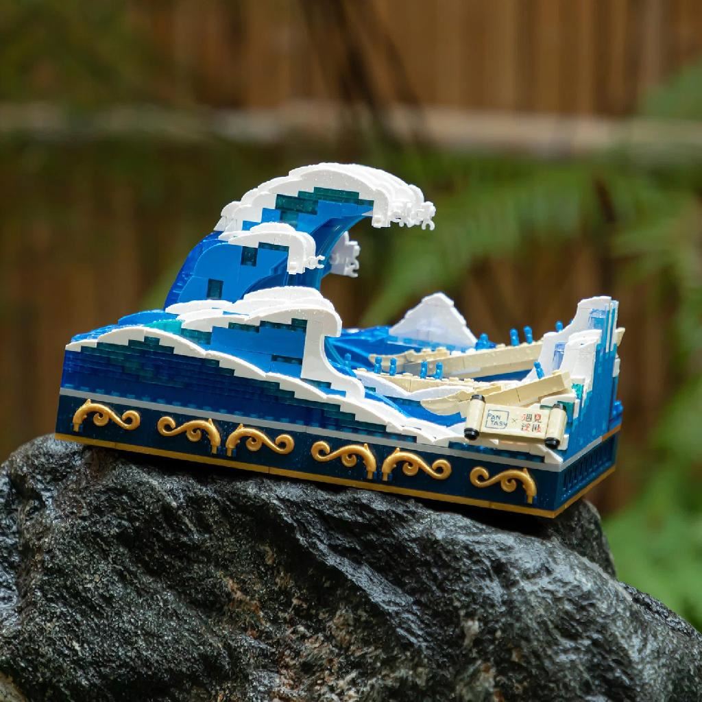 Pantasy Kanagawa Surfing Ocean Wave - 1497 Pcs