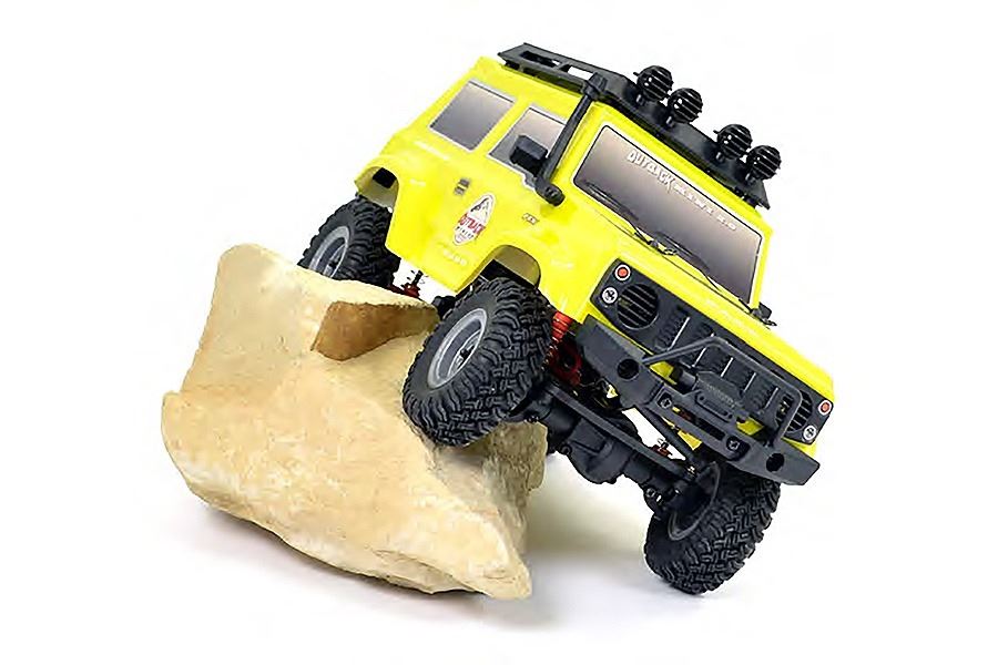 FTX Outback Mini 2.0 Paso 1:24 Ready-To-Run w/Parts Yellow - FTX5508Y