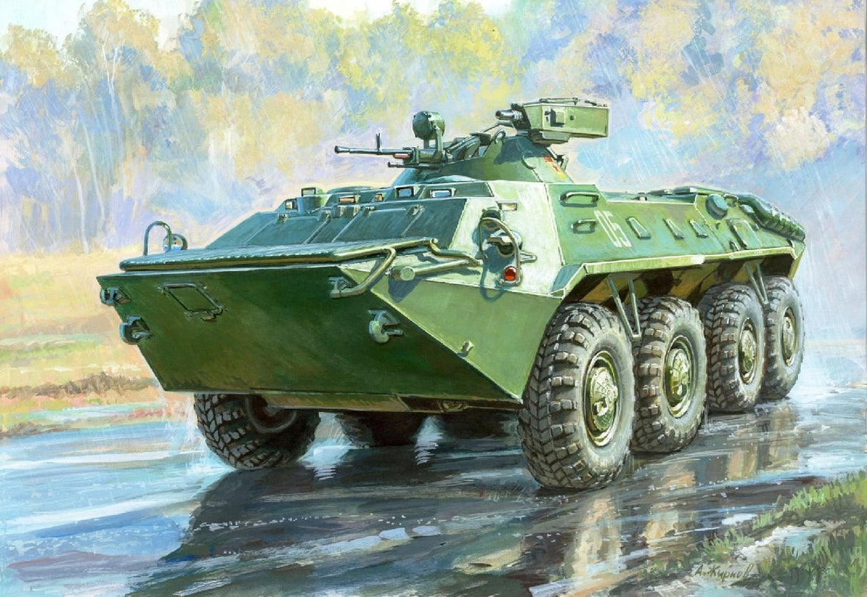Zvesda Btr-70 W/Ma-7 Turret Rr