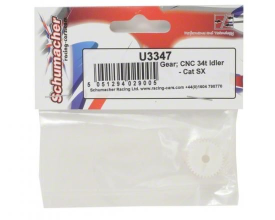 Schumacher Gear; CNC 34t Idler - Cat SX