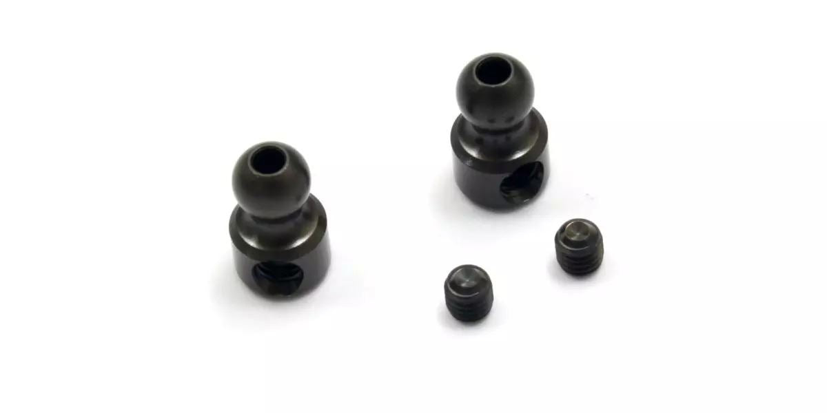 Kyosho Lazer Zx7.5 Anti-Roll Gun Metal Bar Adjust Ball