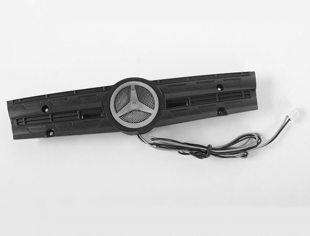 RC4WD AMBIENT LIGHT GRILL LOGO W/STROBE EFFECT UNIT FOR MERCEDES-BENZ AROCS TIPPER TRUCK(B)