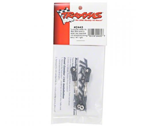 TRAXXAS Turnbuckles, camber link,36mm (56mm center to center)(rear)
