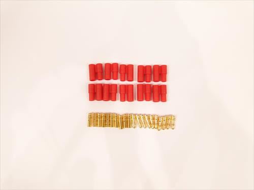 FUSION 3.5mm Gold 10prs w/polarity housing