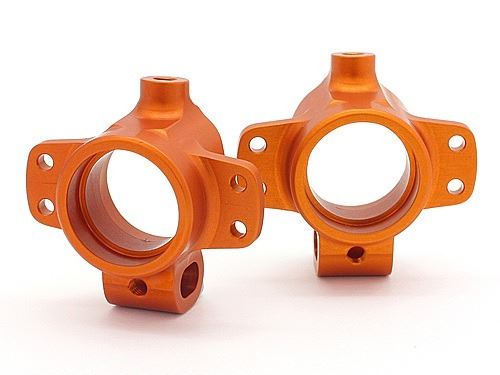 HPI Hd Aluminum Rear Hub Carrier (Orange/2Pcs)
