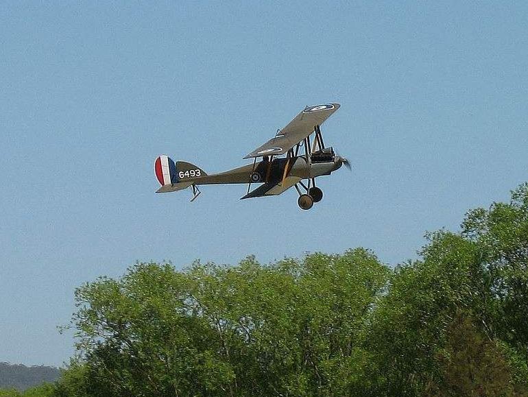 BAIR Royal Aircraft Factory BE2e/12a -electric scale kit