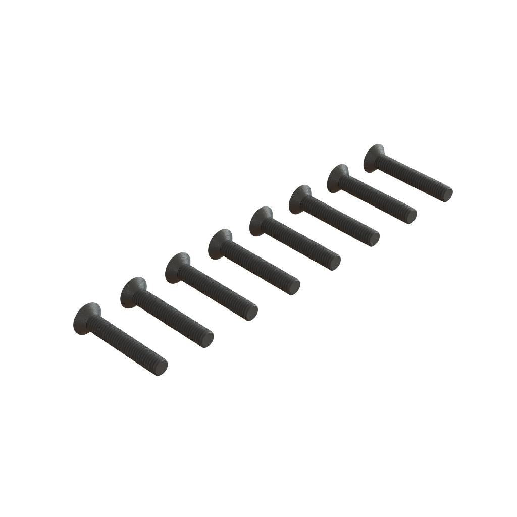 Arrma Flat Head Hex Machine Screw M3x18mm (10)