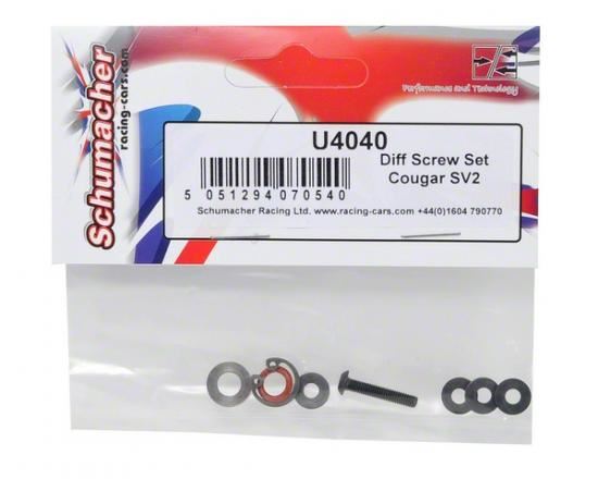 Schumacher Diff Screw Set Cougar SV2