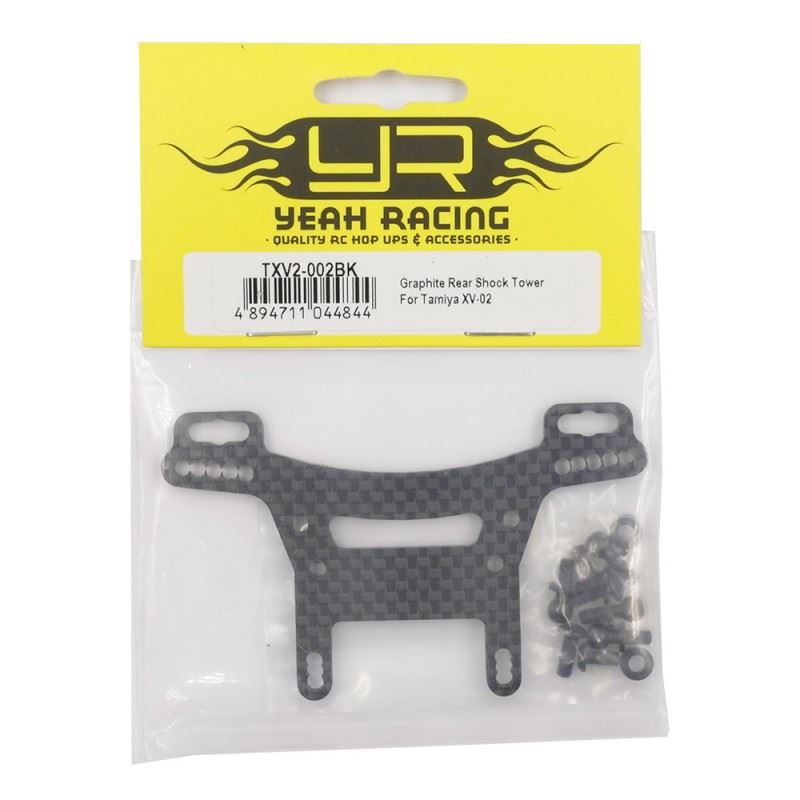 Yeah Racing Graphite Rear Shock Tower For Tamiya XV-02