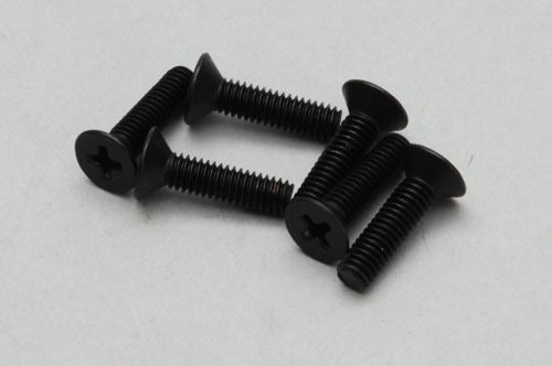 River Hobby Flat Head Cross Screw M4x16 (6Pcs)
