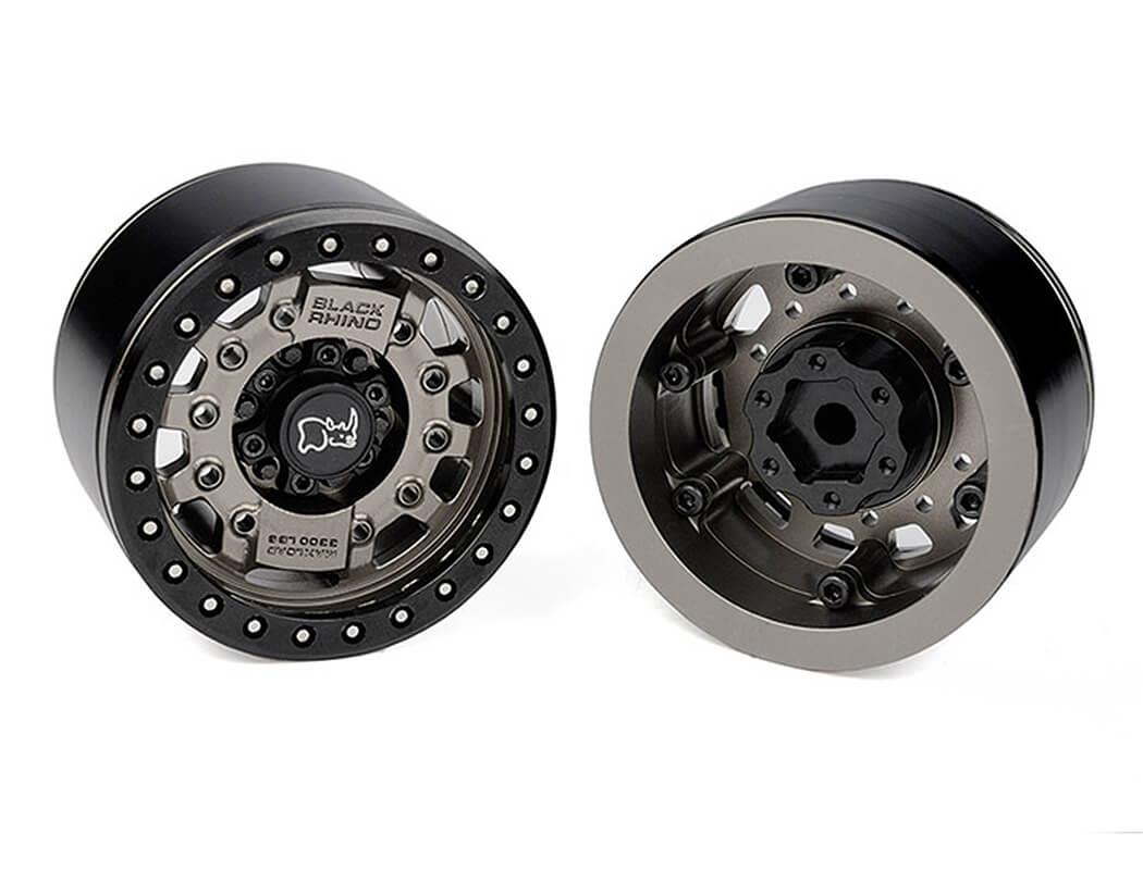 RC4WD BLACK RHINO AVENGER 1.9 INTERNAL BEADLOCK WHEELS