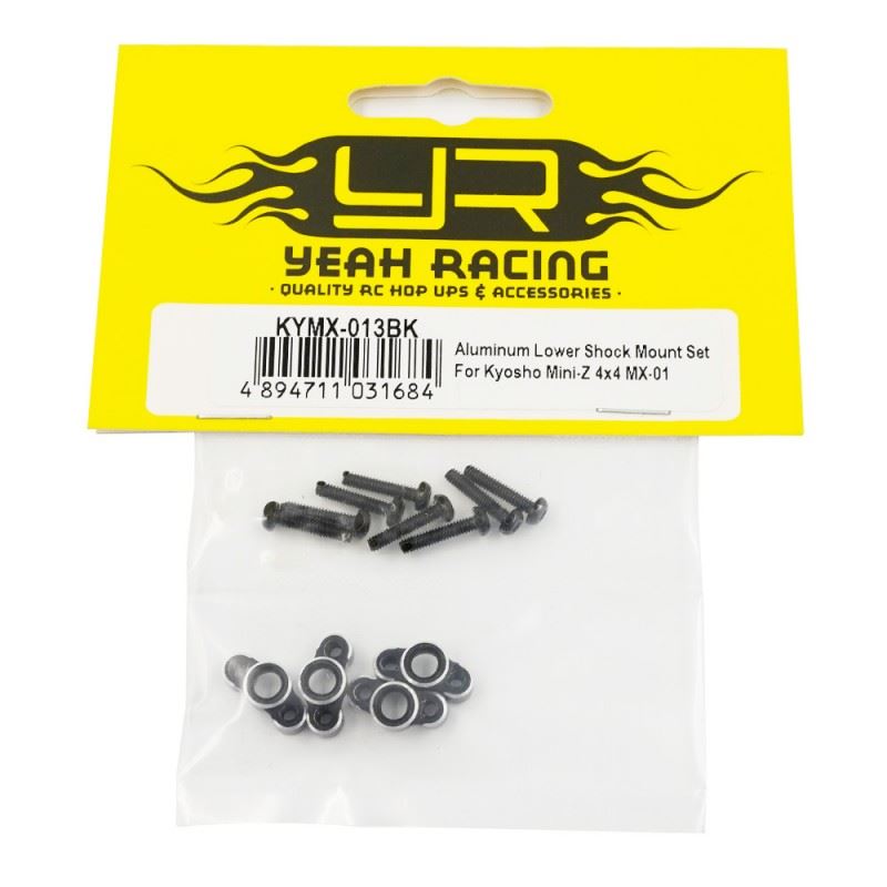 Yeah Racing Aluminum Lower Shock Mount Set For Kyosho Mini-Z 4x4 MX-01