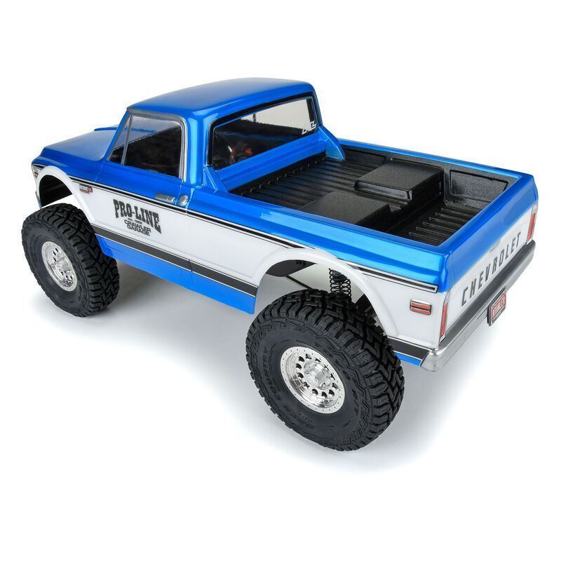 Proline 1/10 1972 Chevy K-10 Clear Body 12.3In Wheelbase Crawlers