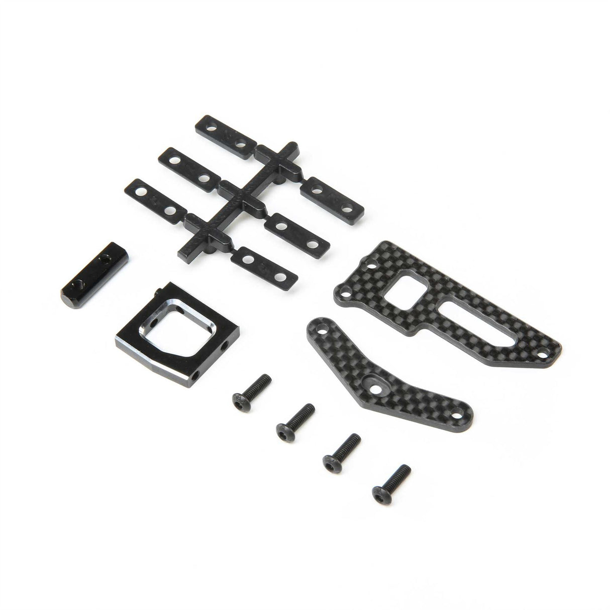 TLR Servo Mount Set, V2: 22X-4