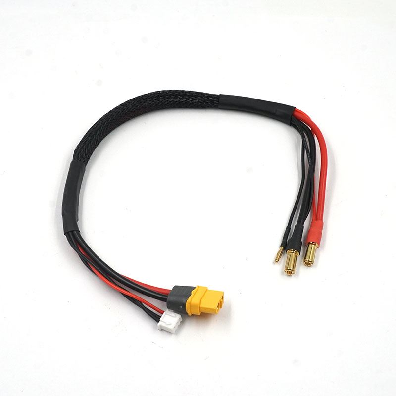 Yeah Racing XT60 Charge Cable w/ 5mm Plugs 35cm