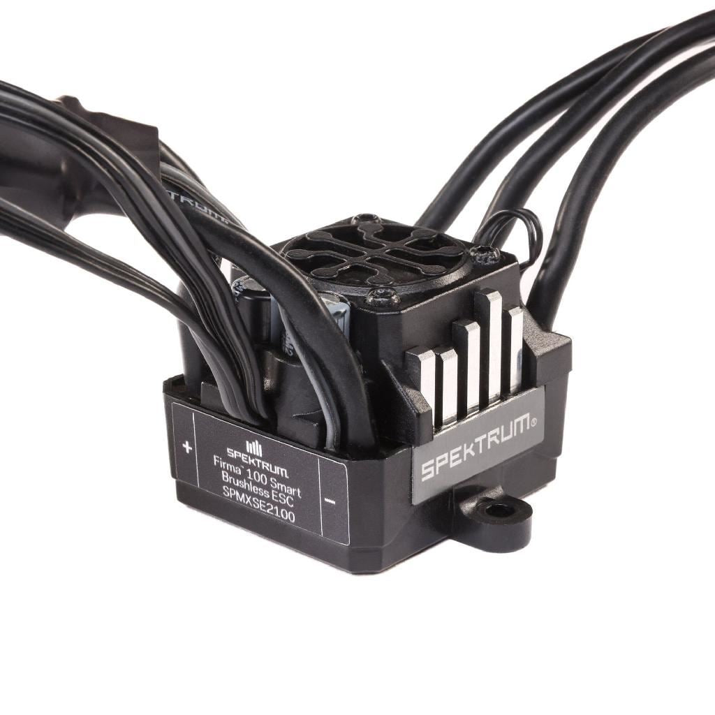 Spektrum Firma 100A Black Edition Brushless Smart ESC, 2S-3S
