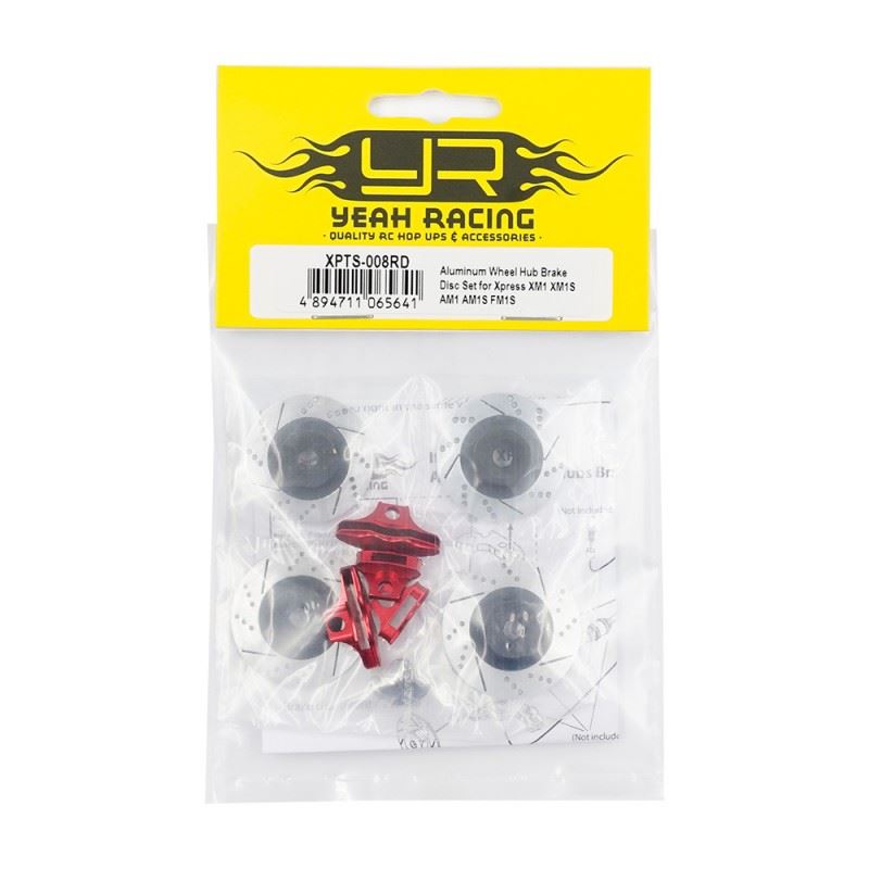Yeah Racing Aluminum Wheel Hub Brake Disc Set For Xpress Xm1 Xm1S Am1 Am1S Fm1S