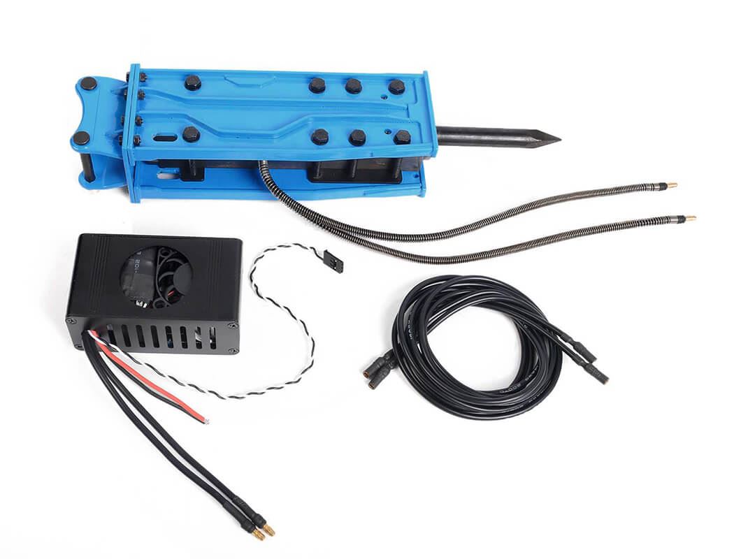 RC4WD BREAKER / HAMMER ACCESSORY FOR 1/14 SCALE RTR EARTH DIGGER 360L HYDRAULIC EXCAVATOR (BLUE)