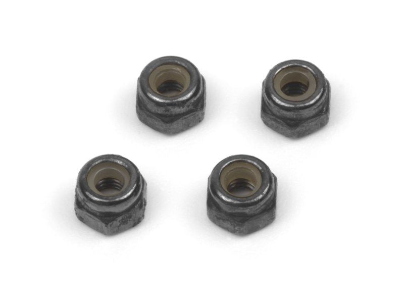 Flanged Lock Nut M2.5 (4Pcs)