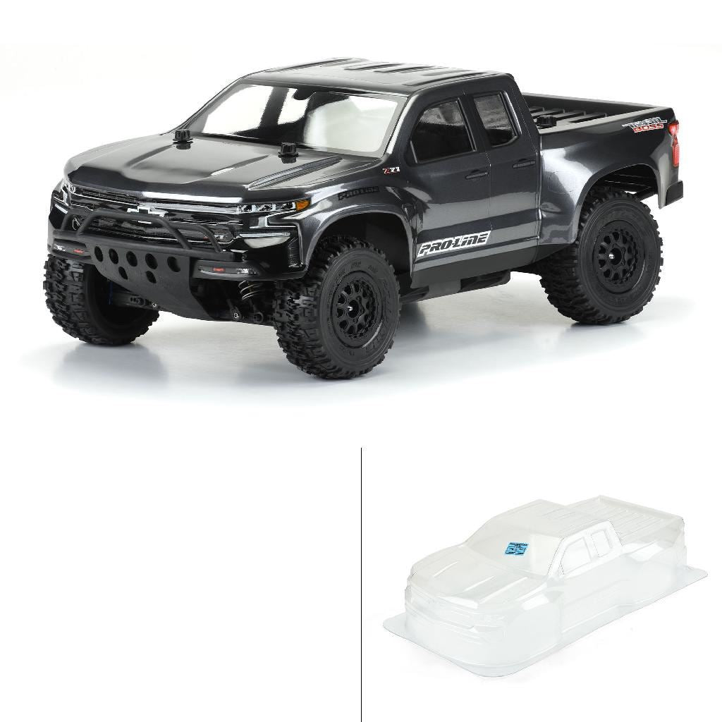 Proline 1/10 2019 Chevy Silverado Z71 Trail Boss Clear Body: Short C