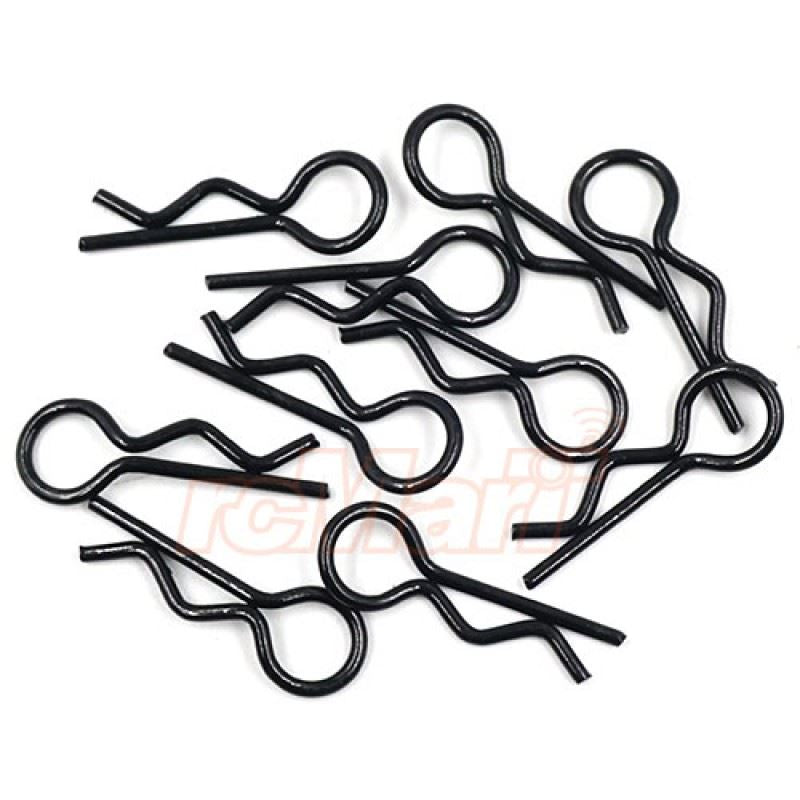 Yeah Racing RC Body Clip For 1/8 1/10 1/12 10pcs Black