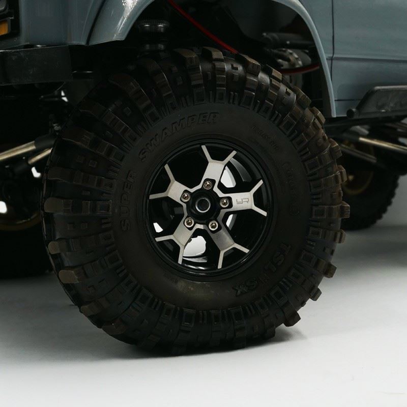 Yeah Racing 1.9 Aluminum CNC 5 Spoke Beadlock Rim 2pcs