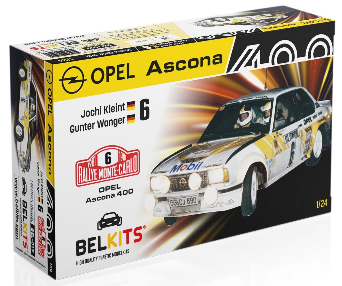 Belkits (Parent) 1/24 Opel Ascona 400 Mc 1981 Klein/Wagner