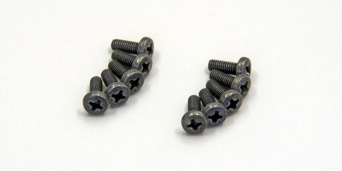 Bind Head Metallic Screws M3X8Mm (10) Kyosho