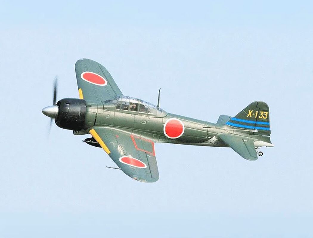 Fms 1400Mm A6M3 Zero Pnp Green