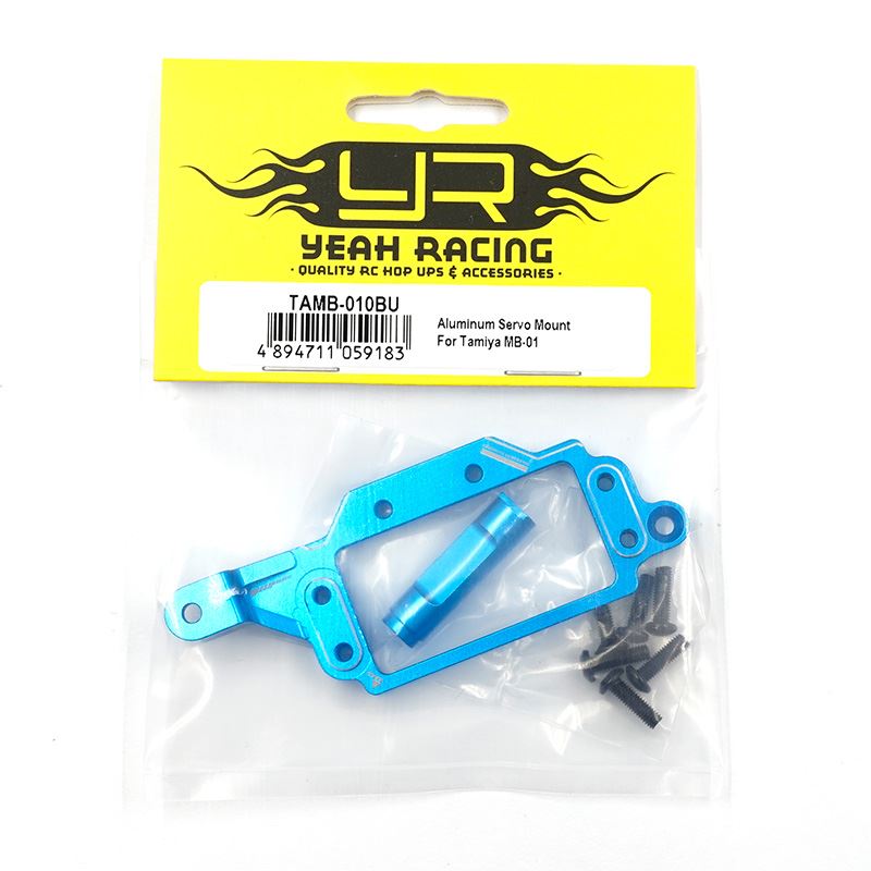 Yeah Racing Aluminum Servo Mount For Tamiya Mb-01 Bt-01