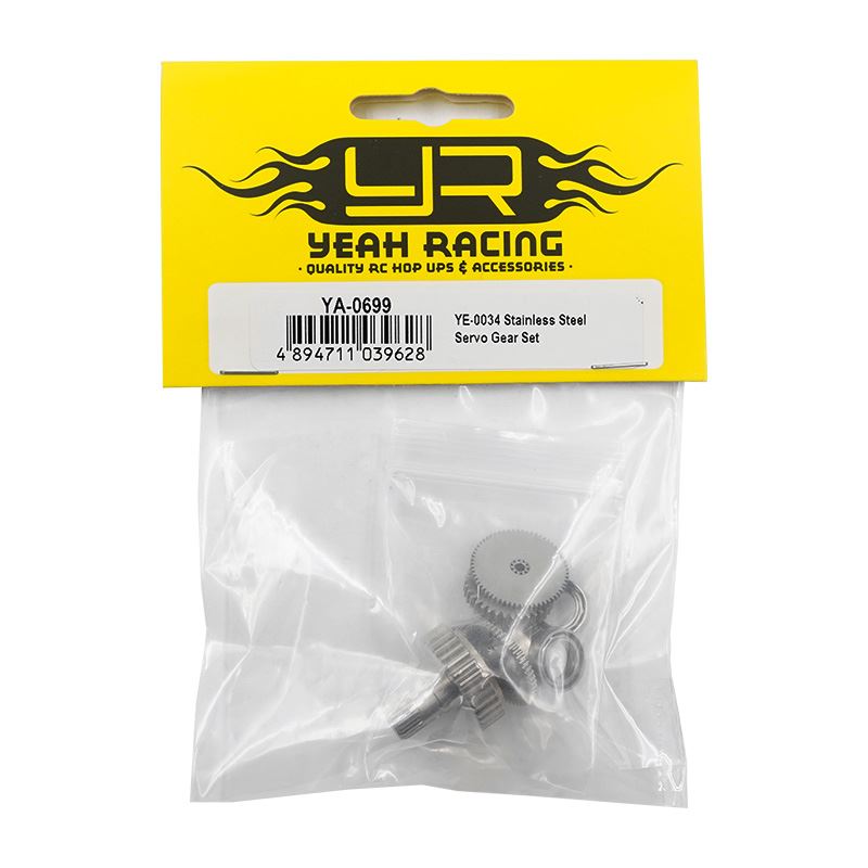 Yeah Racing YE-0034 Stainless Steel Servo Gear Set